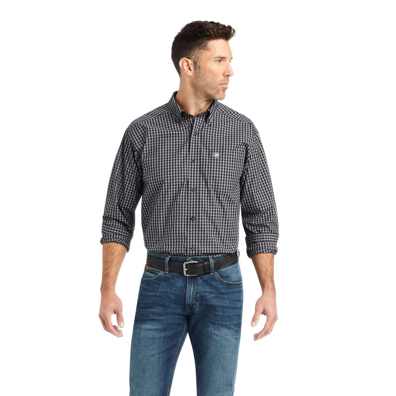 Ariat Hemden Herren - Pro Series Kyrie Classic Fit Schwarz ( UMOZY-1285 )